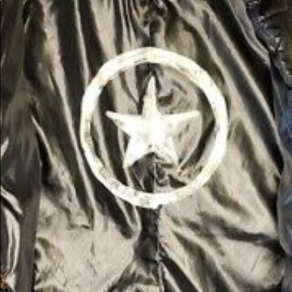 Black Converse One Star LOGO Puffer Vest XS - Picture 4 of 6